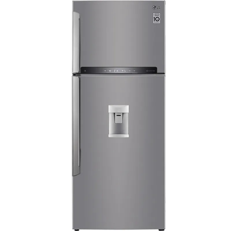 LG 471Ltr.  Smart Inverter Compressor Double Door Refrigerator with Water Dispenser GLB503PZI