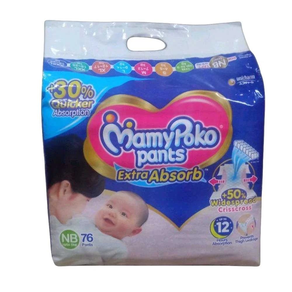 MamyPoko Pants Baby Diaper Small 76 Pcs