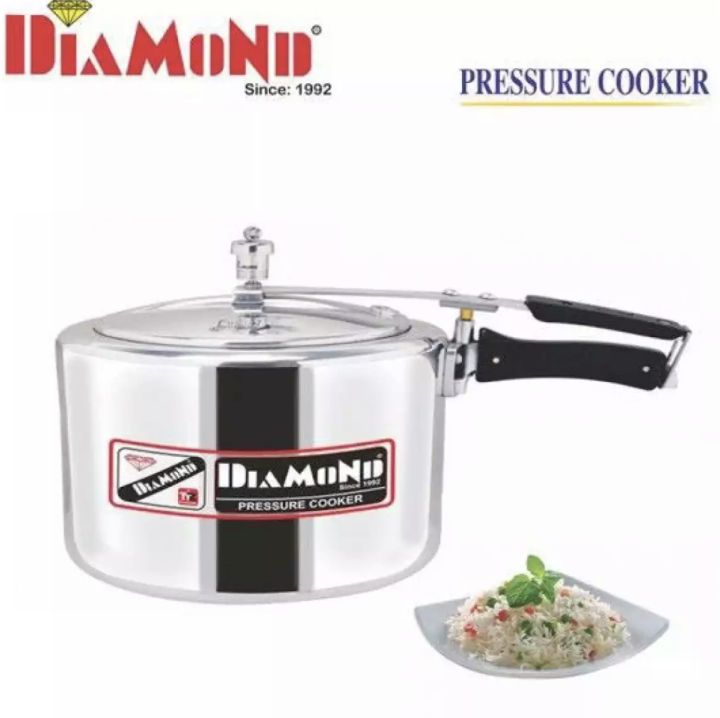 Diamond 3Ltr. Classic Pressure Cooker With Induction Base