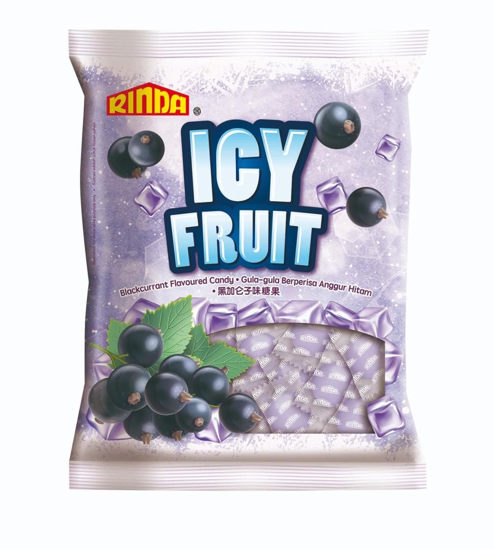 Rinda Ice Grape Flavoured Candy 100Gm