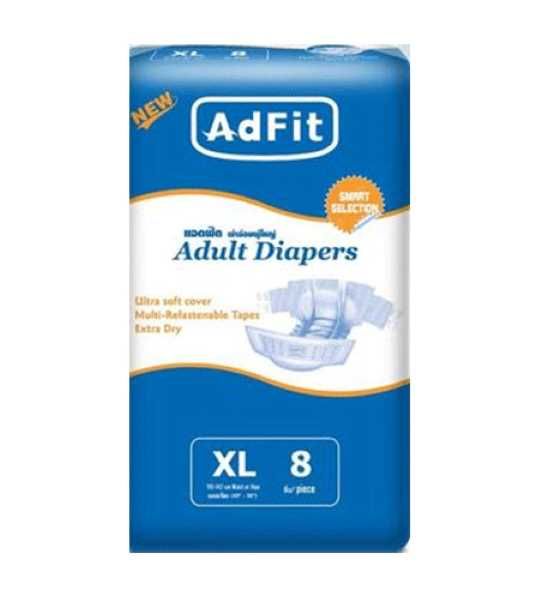 Adfit Adult diaper pant Xl 8 Pcs