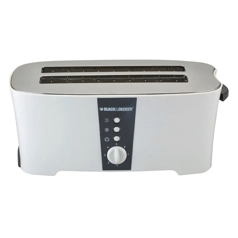 Black+Decker 4 Slice Cool Touch Toaster ET124-B5