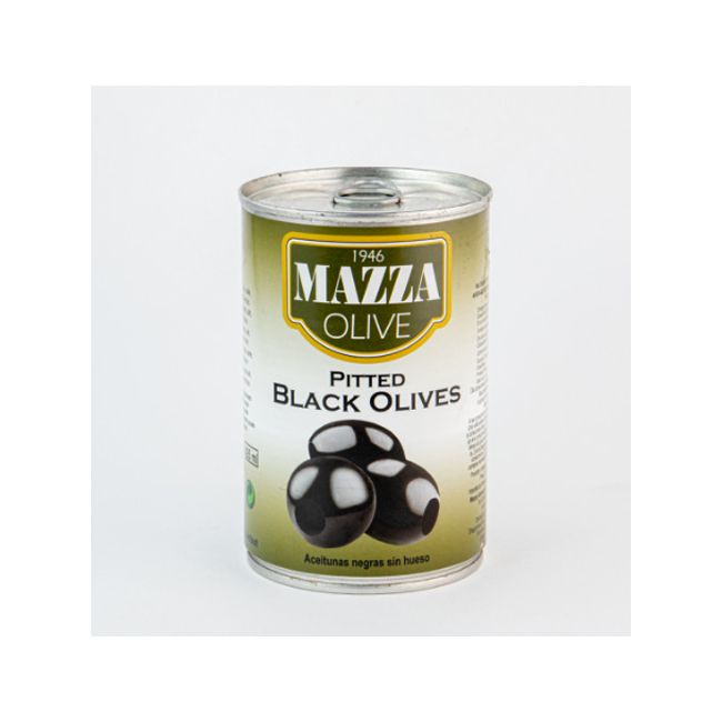 Mazza Black Olives Pitted 300Ml