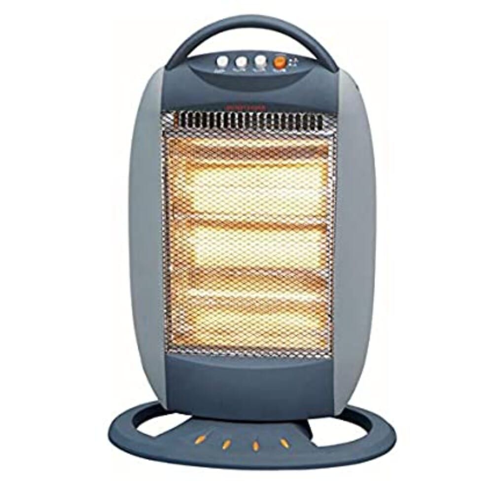 Kiyu 1200W 3 Rod Premium Halogen Heater KY303