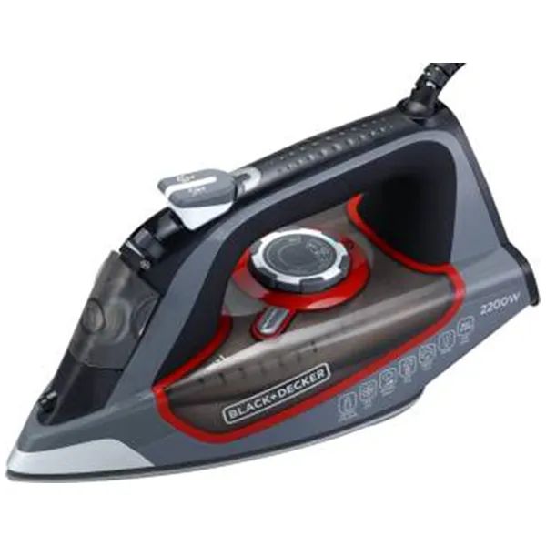 Black+Decker 2200W Steam Iron With Ceramic Soleplate X2050-B5