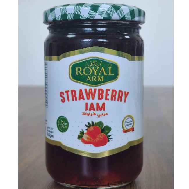 Royal Arm Strawberry Jam 350Gm