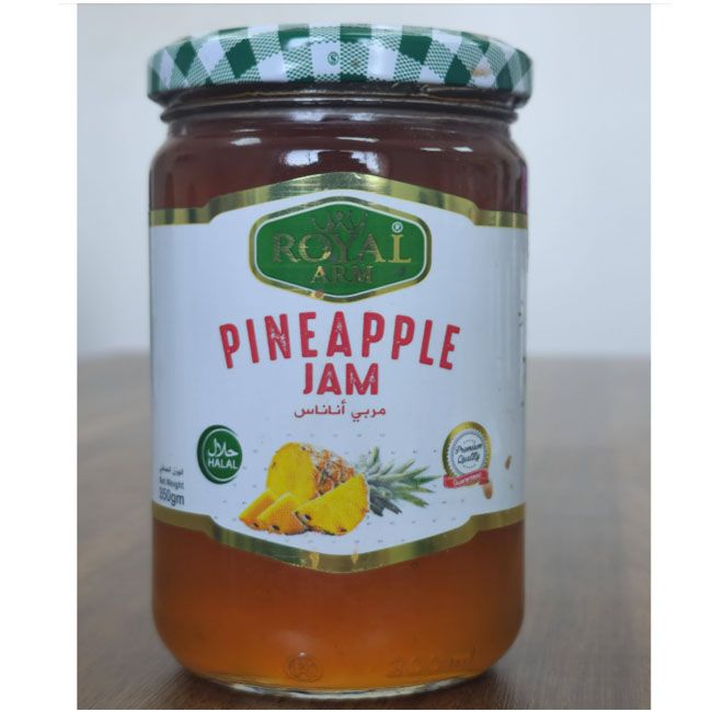 Royal Arm Pineapple Jam 350Gm