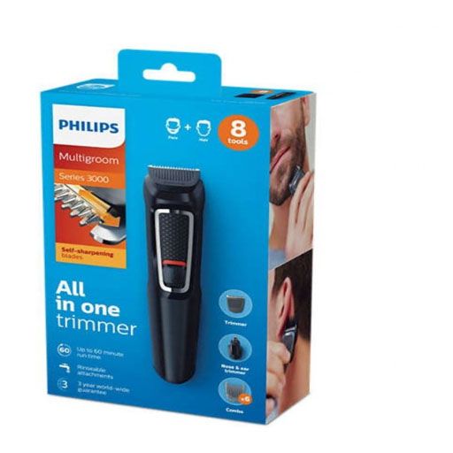 Philips MG3730/15 8-in -1 Hair Clipper & Face Multigroomer Trimmer Kit