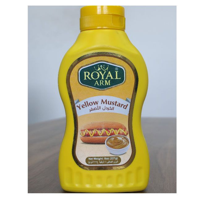 Royal Arm Yellow Mustard Sauce 370Gm