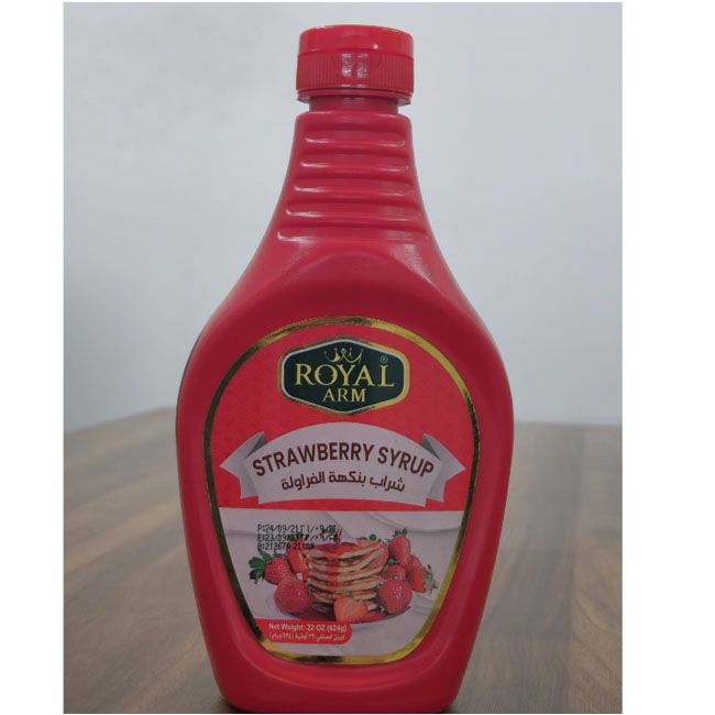 Royal Arm Strawberry Syrup 624Gm