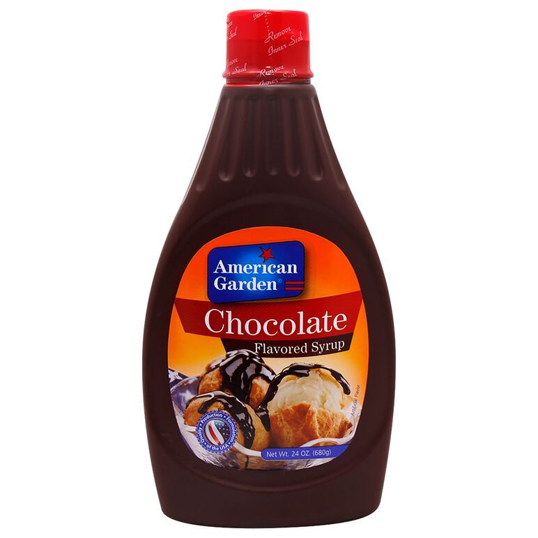 American Garden Chocolate Syrup Normal 24Oz