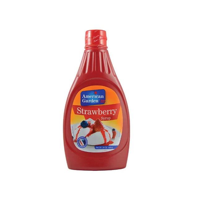 American Garden Strawberry Syrup 24Oz