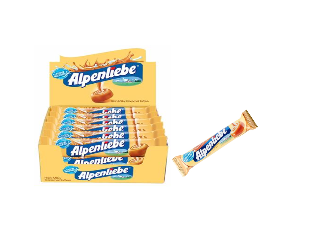 Alpenliebe Sticks Milky Caramel Toffee 32Gm (16 Pcs)