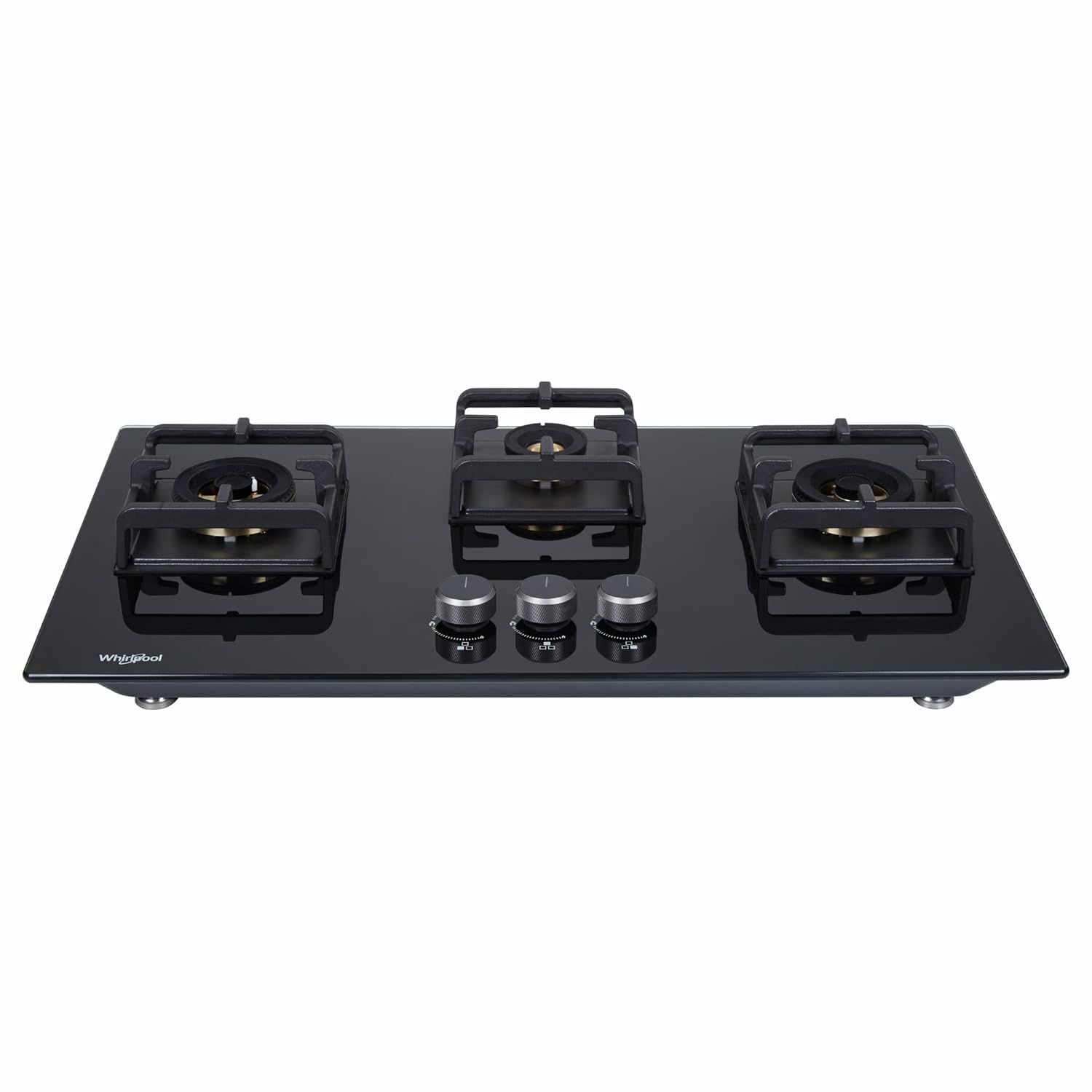 Whirlpool Hob 3 Burner Auto Ignition Gas Stove Smart Seal Hybrid Brass 753