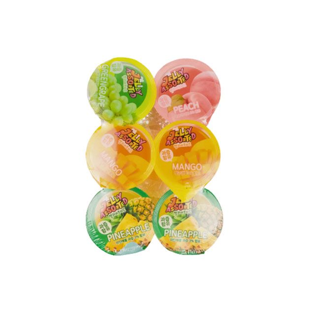 Besbite Mix Fruit Jelly With Nata De Coco 600 Gm