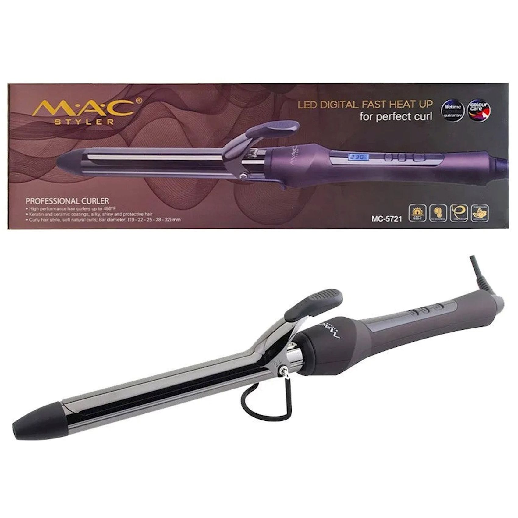 MAC Styler MC-5721 Electric Automatic Hair Curler