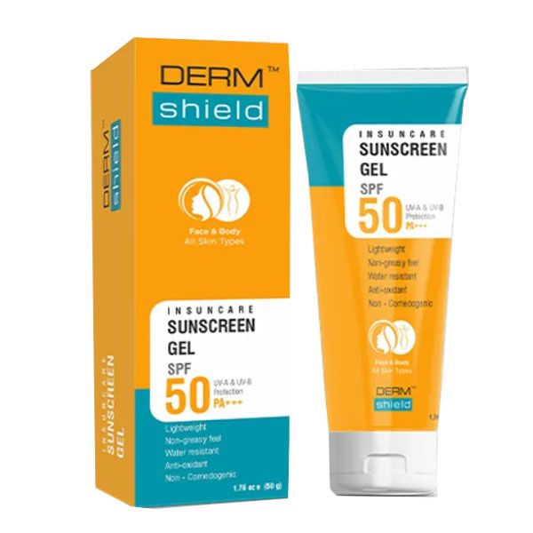 Derm Shield Insuncare Sunscreen Gel 50Gm