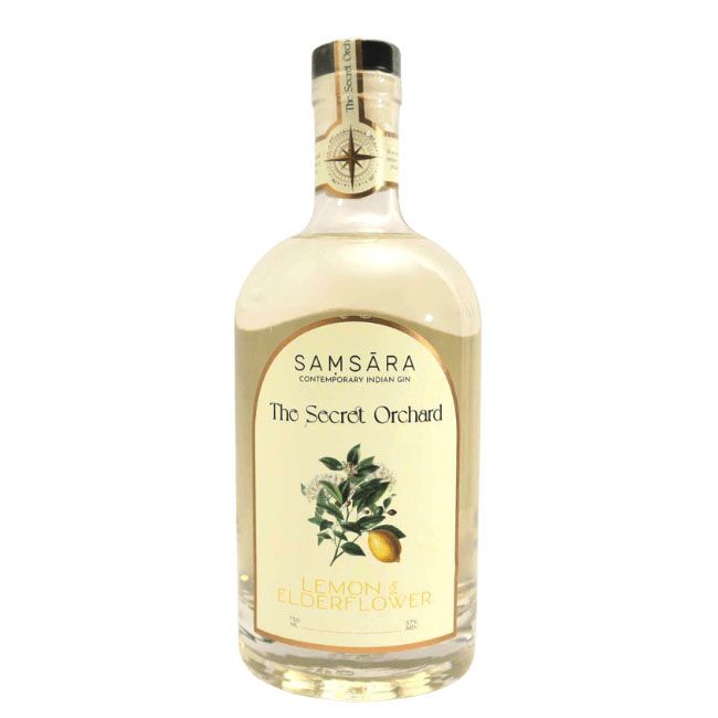 Samsara Contemporary Indian Lemon & Elderflower Gin 750Ml