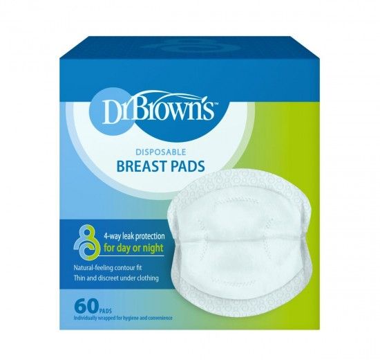 Dr Brown's Disposable absorbent pads 60 units BF053