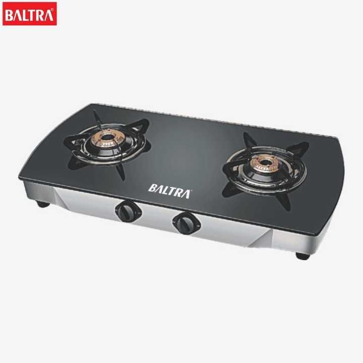 Baltra Crystal 2 Burner Auto Ignition Gas Stove BGS 106