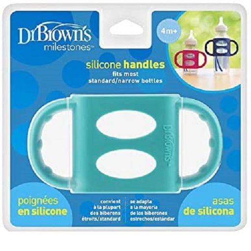 Dr. brown's Narrow Silicone Handles, Turquoise AC006-P2