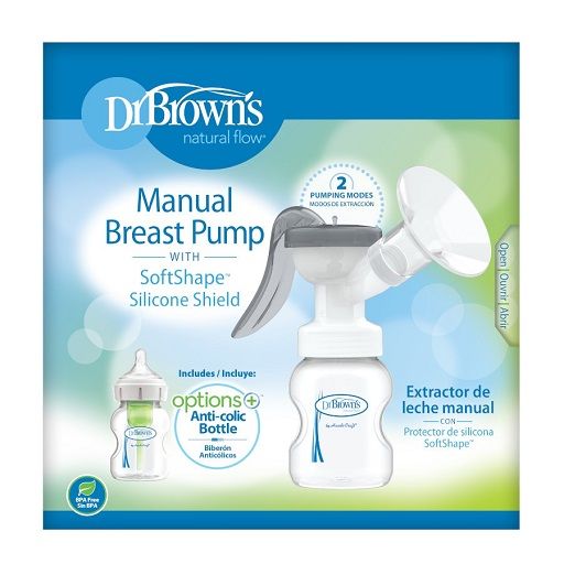 Dr. Brown’s Manual Breast Pump with Silicone Shield - BF102