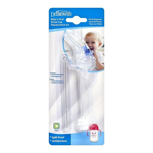 Dr. Brown's Baby’s First Straw Cup Replacement Kit, Tc073-Intl