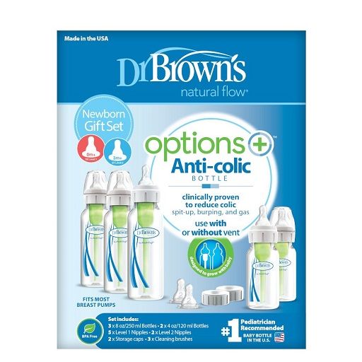 Dr. Brown's Options+ Pp Narrow Newborn Feeding Set,  Sb05005-P6