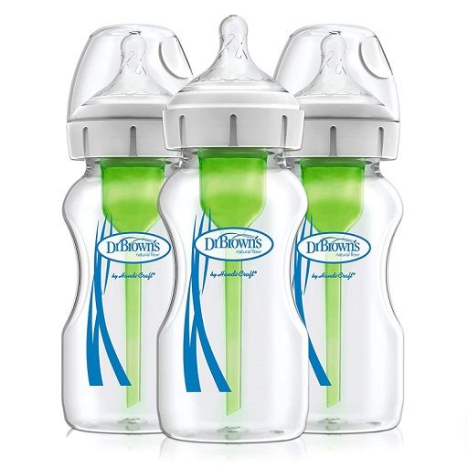 Dr. Brown's 9 Oz/270 Ml Options+ Wide-Neck Bottle Pp 3-Pack, Wb93600-Esx