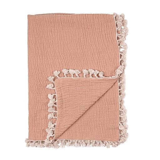 Crane baby 6 Layer Muslin Blanket Copper BC-140BL-3