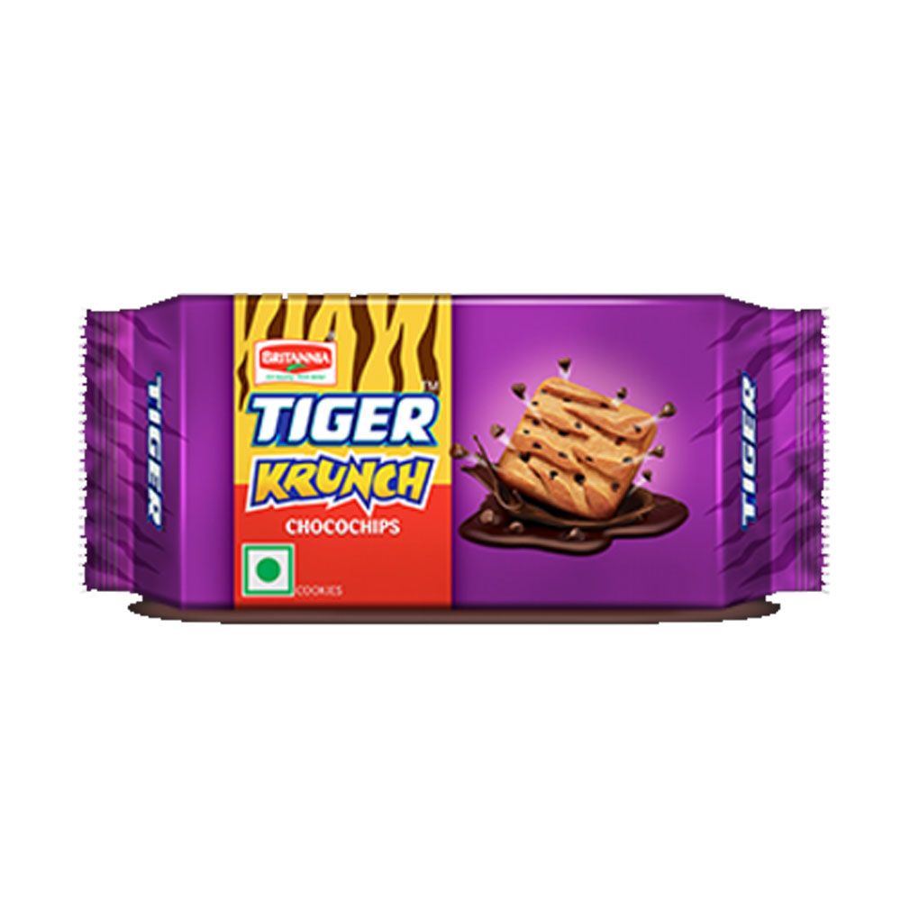 Britannia Tiger Crunch Chocochips 32Gm( Pack of 12)