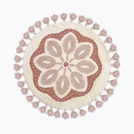 Crane Parker Mandala Round Pillow BC-100PC-2