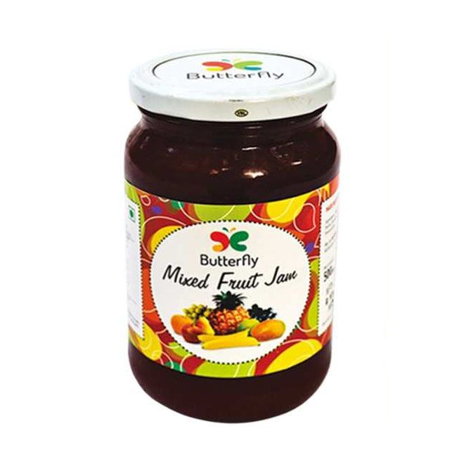 Butterfly Jam Mix Fruit 500Gm