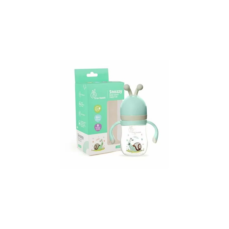 R for Rabbit Snoozy Spout Cup - 240 ml - GREEN(SSSZG01)