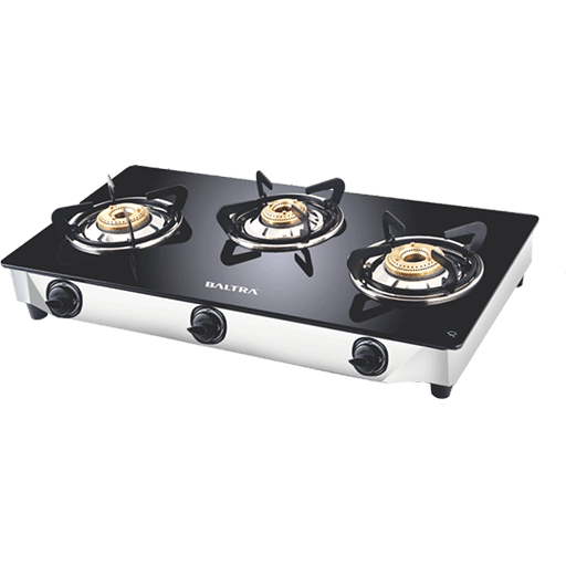 Baltra NEXA Crystal 3 Burner Non-Auto Gas Stove BGS 145