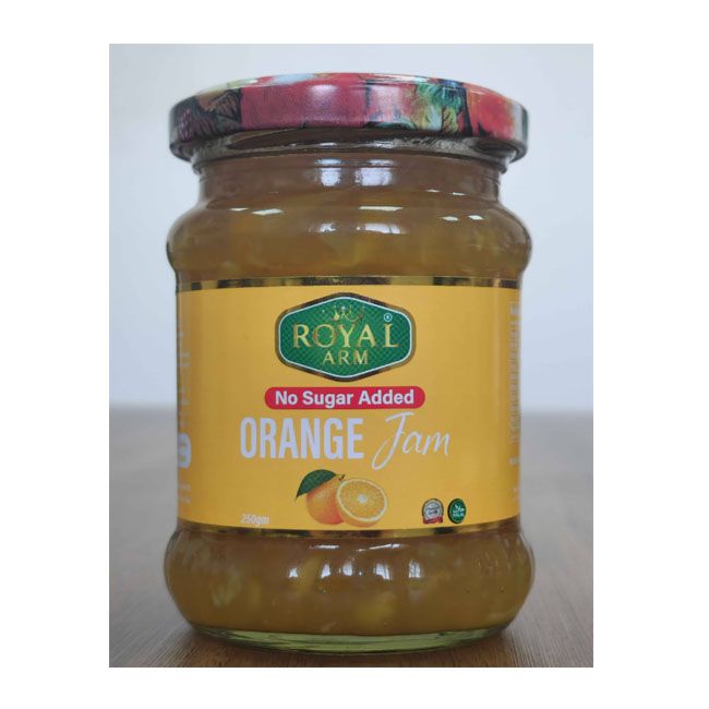 Royal Arm No Sugar Added Orange Jam 250Gm