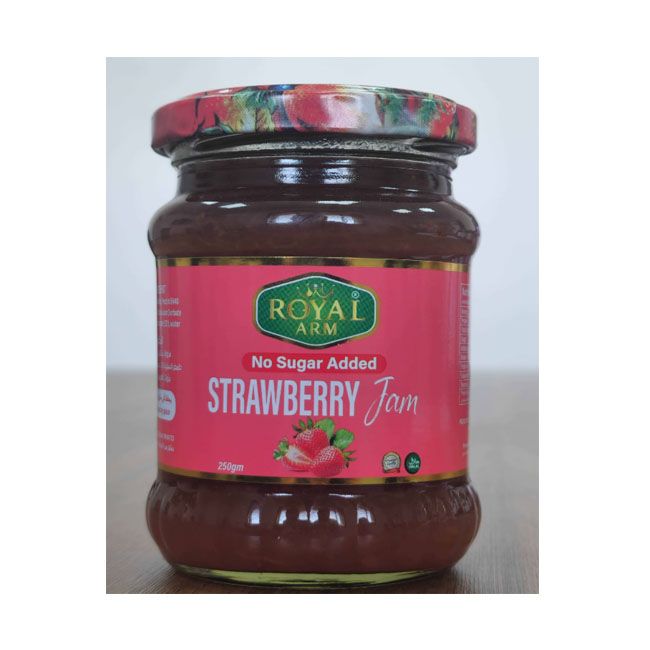 Royal Arm No Sugar Added Strawberry Jam 250Gm