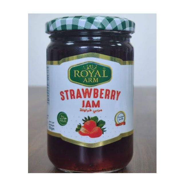 Royal Arm Strawberry Jam 350Gm