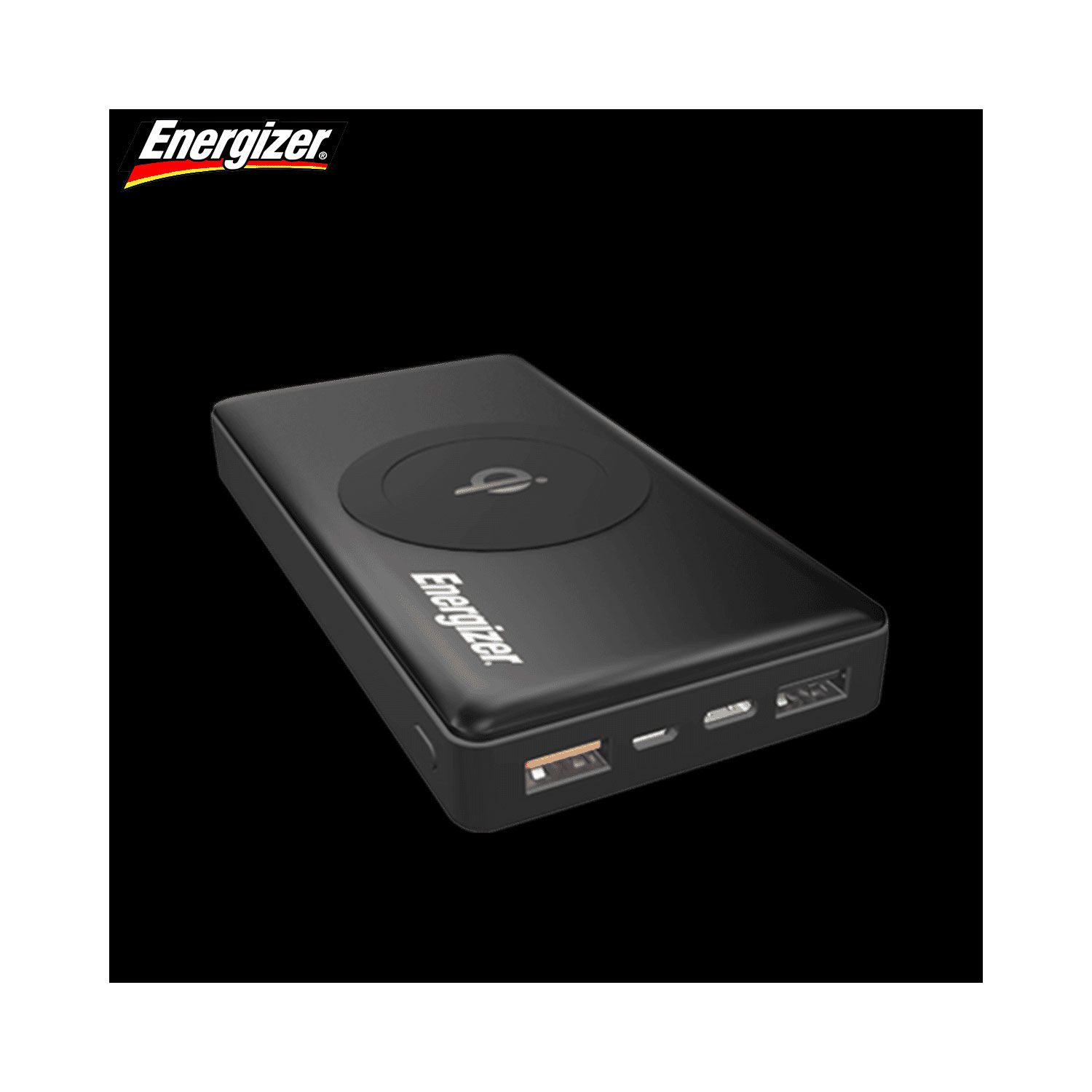 Energizer QE10000CQ Wireless Power Bank 10000 mAh ( Black )