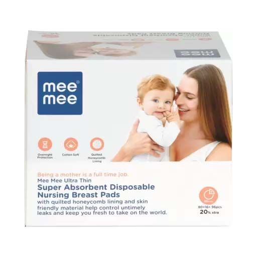 MeeMee MM-3720A (PK-96) Nursing Breast Pad  (Pack of 96) 8907233305211.00