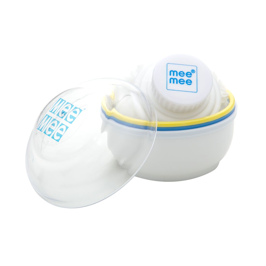 Mee Mee Premium Powder Puff with Powder Storage (Blue)- MM-1030 B (8907233169714)