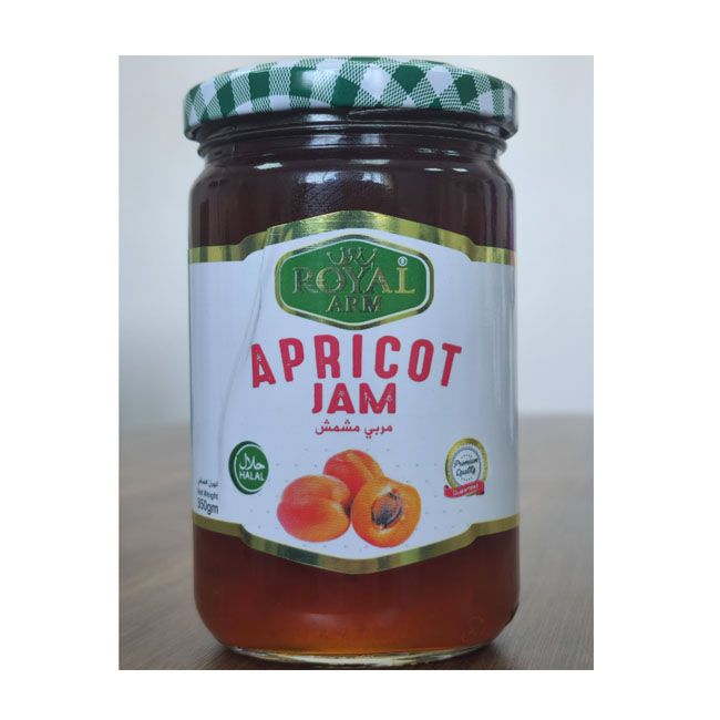 Royal Arm Apricot Jam 350Gm