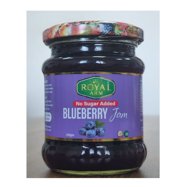 Royal Arm No Sugar Added Blueberry Jam 250Gm