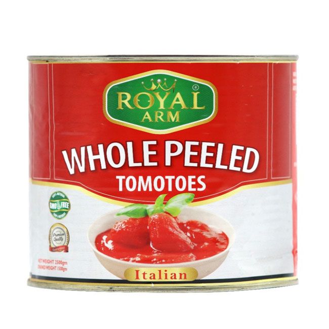 Royal Arm Whole Peeled Tomatoes 2500Gm