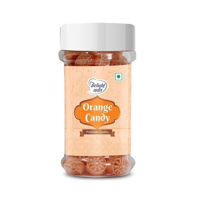 Delight Nuts Orange Candy 200Gm