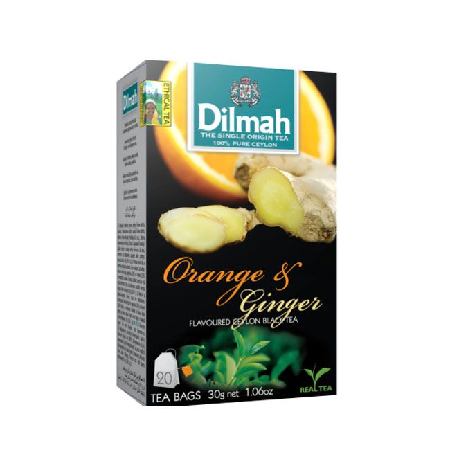 Dilmah Orange & Ginger Tea 20Pcs