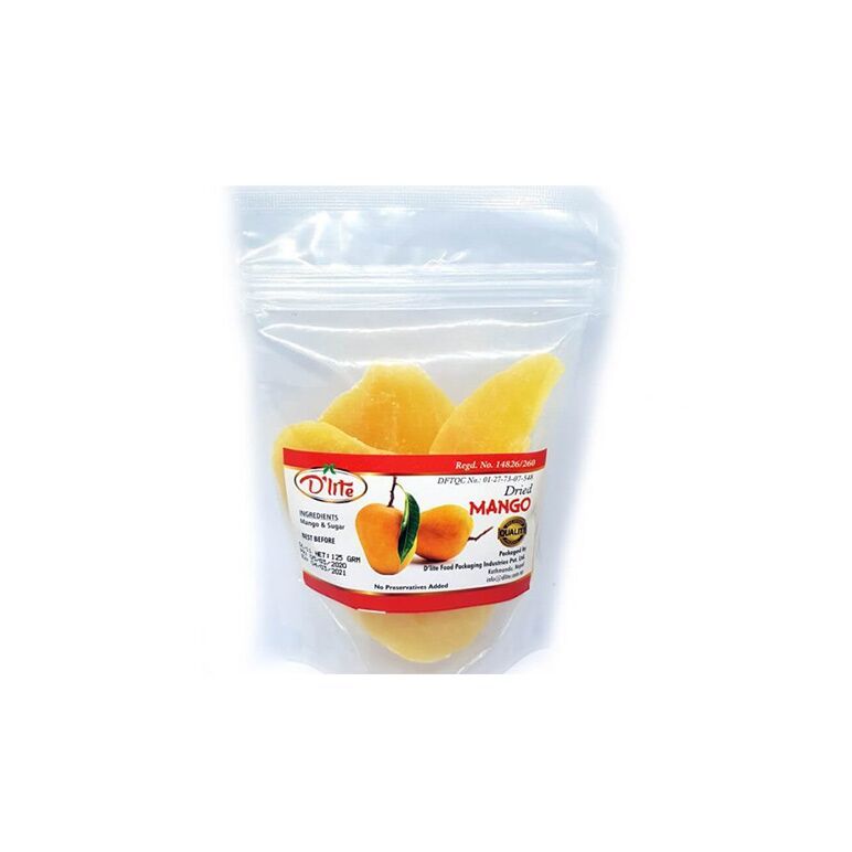 D'Lite Dried Mango 125Gm