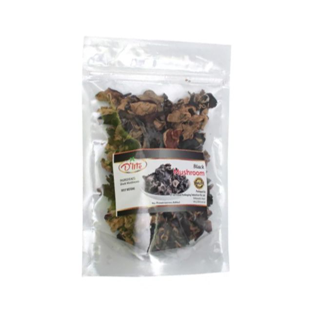 D'lite Dried Black Fungus 100Gm Pouch