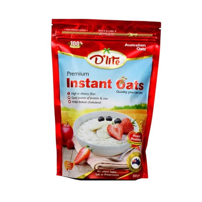 D'Lite Instant Oats Pouch 350Gm