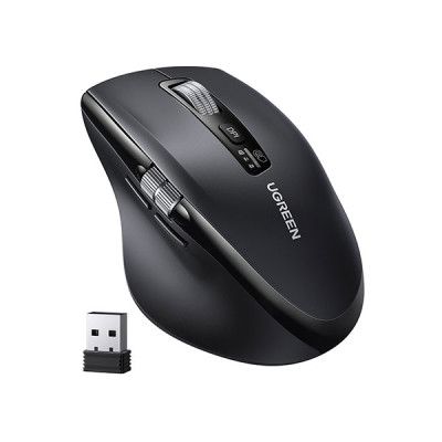 Ugreen Ergonomic Contoured Shape Multi Mode Wireless Mouse